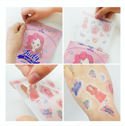 Judy sticker mask pack set (4+1)